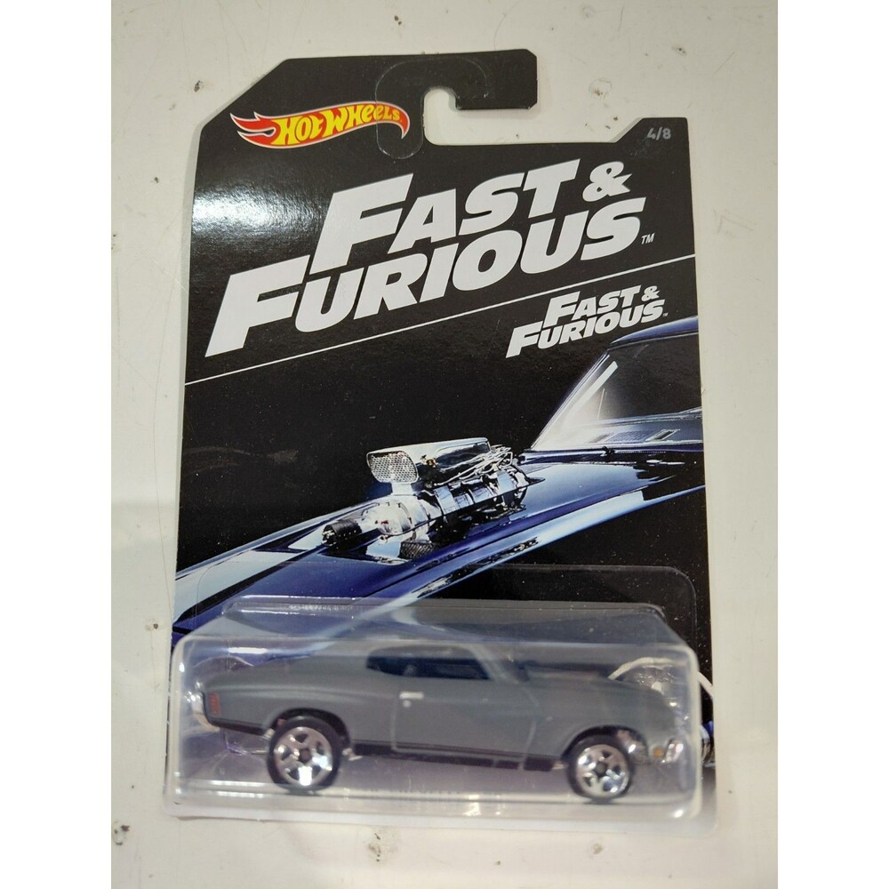 NIP Hot Wheels Fast & Furious 1:64 DieCast 1970 Chevrolet Chevelle SS Muscle Car